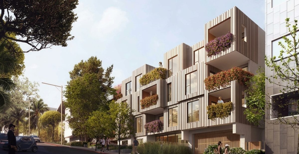 Larrabee Condominiums in Santa Monica, MEP engineering by Engineous Group